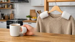 Nie wyrzucaj piankowych siateczek z owoców: 2 triki, które uratują sweter i dłonie