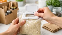 Nie wyrzucaj klapki z chusteczek nawilżanych: zrób z niej szczelne zamknięcie do torebek